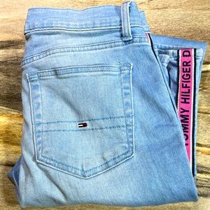 Tommy Hilfiger - Pink Stripe Jeans - Skinny Jean/Ankle Length